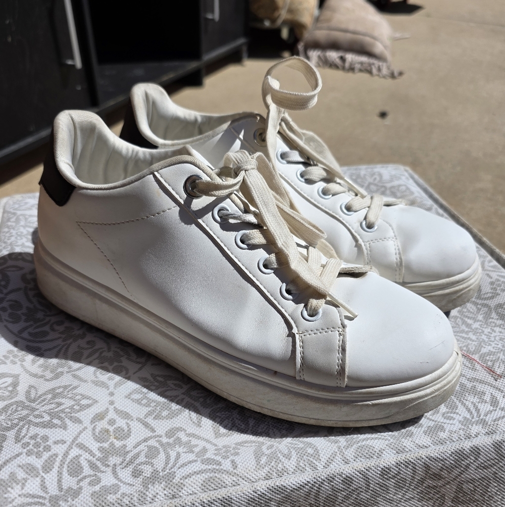 Madden Girl White Sneakers
